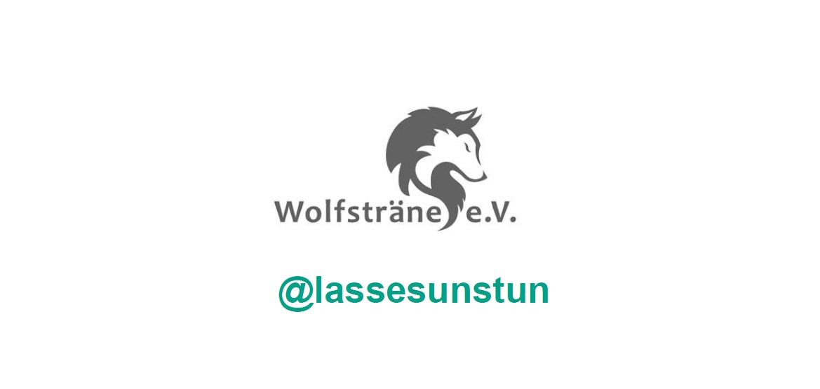 Wolfsträne e.V. beim MeetUp#3