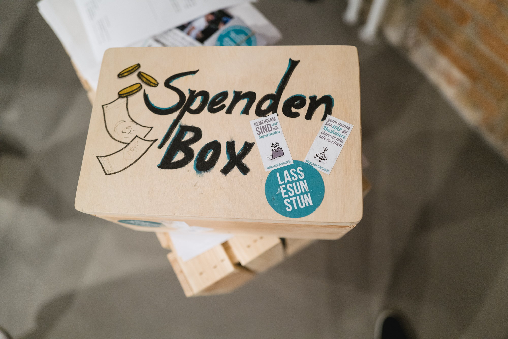 Spendenbox - Lassesunstun